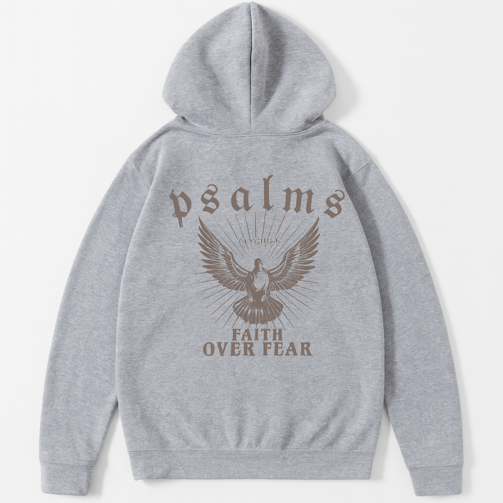 Psalms Faith Over Fear Hoodie