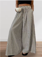 BREEZE STRIPE PALAZZO PANTS