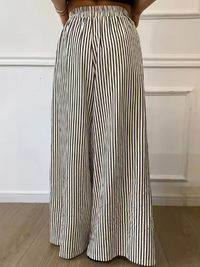 BREEZE STRIPE PALAZZO PANTS