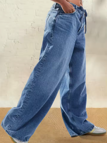 EVERYDAY FLOW DENIM TROUSERS