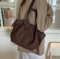 CLASSIC SUEDE PANEL HANDBAG