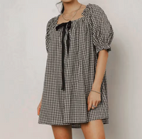 HONEYWOOD CHECK MINI DRESS