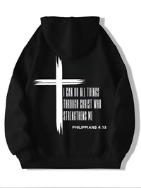 Unisex Philippians 4:13 Strength Hoodie