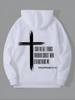Unisex Philippians 4:13 Strength Hoodie