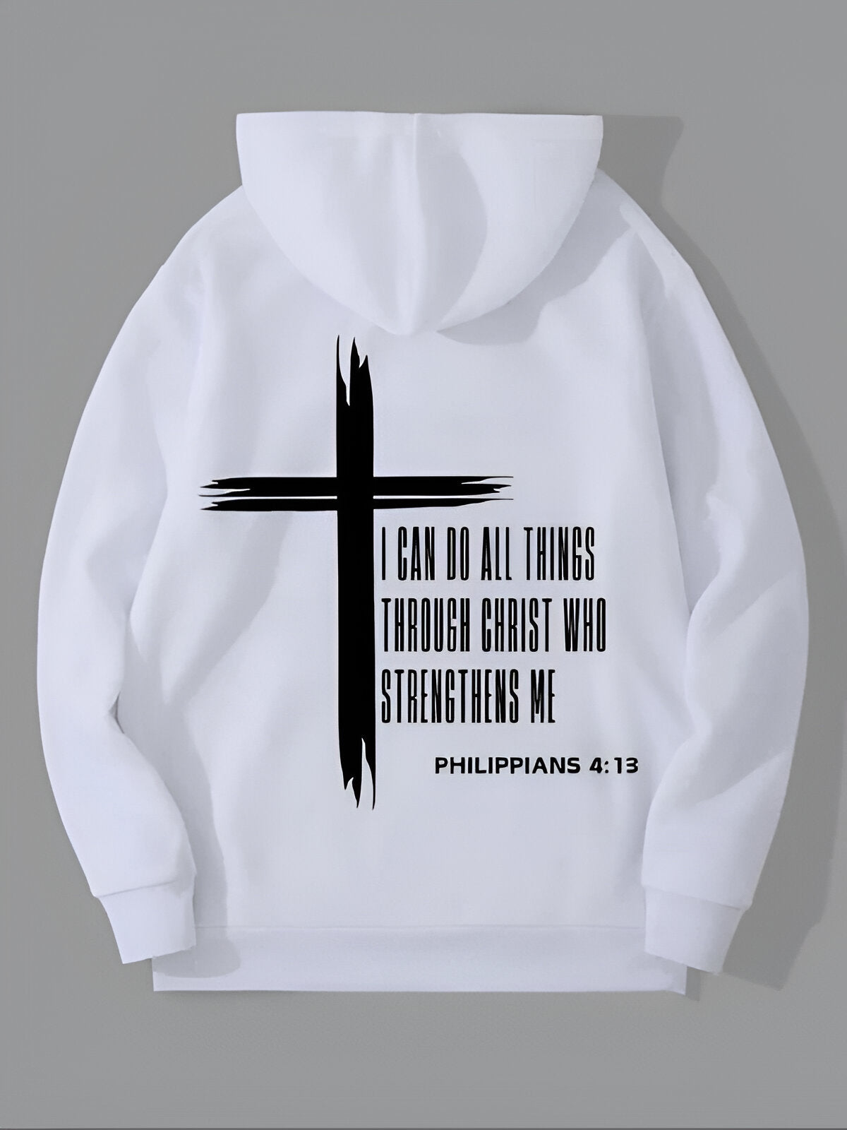 Unisex Philippians 4:13 Strength Hoodie